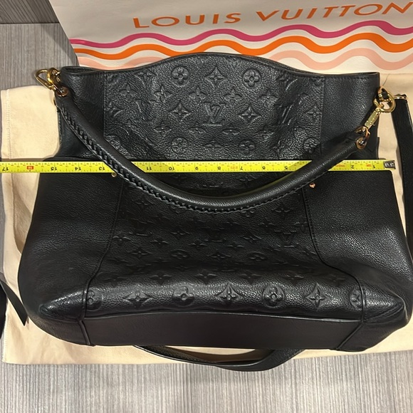 Beautiful black leather LV bag previously loved and cherished. - Picture 8 of 9
